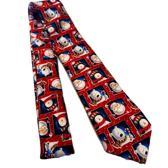 Ho Ho Ho Men’s Christmas Holiday Tie - Picture 1 of 10